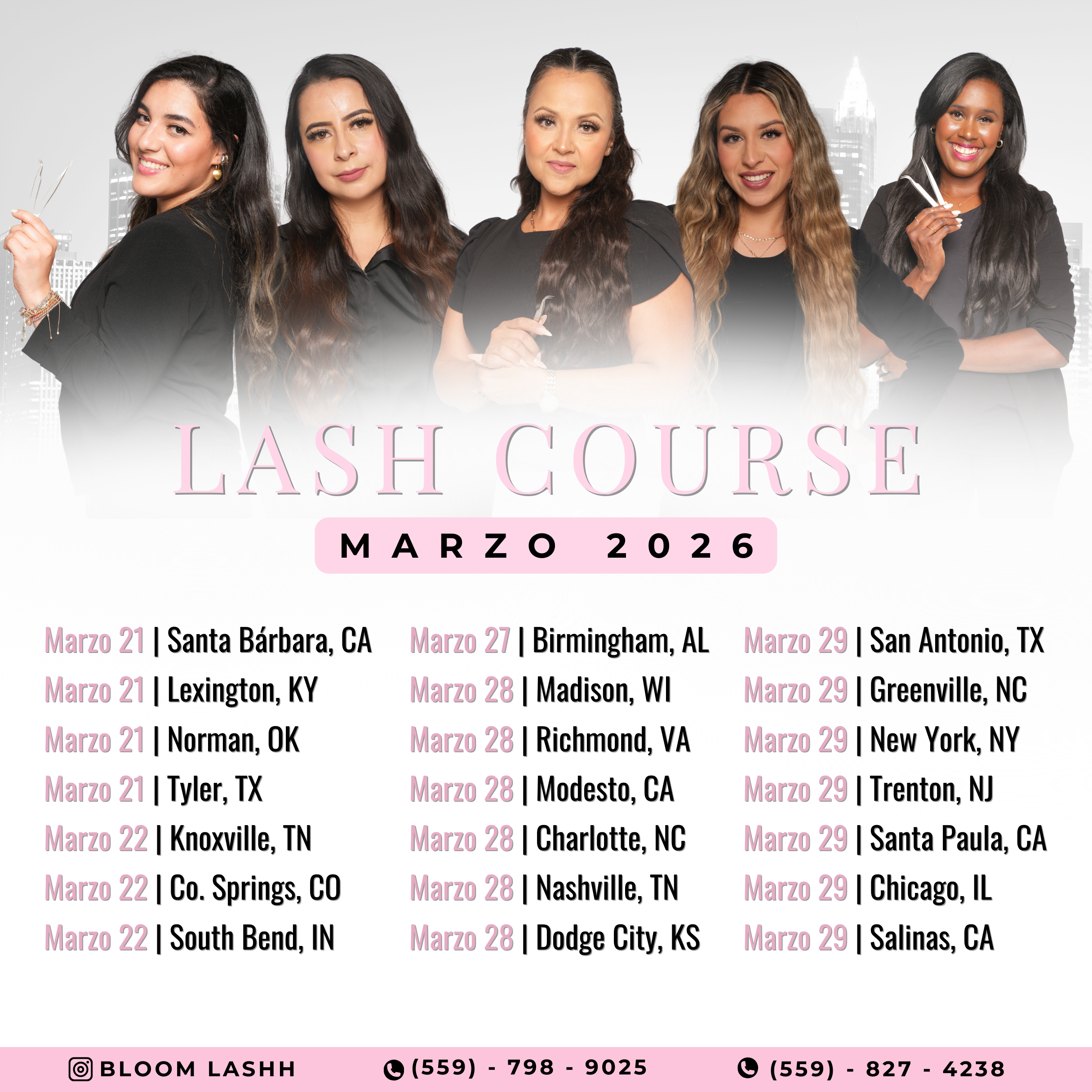 CURSO PRESENCIAL: EXTENSIONES DE PESTANAS CLASICO