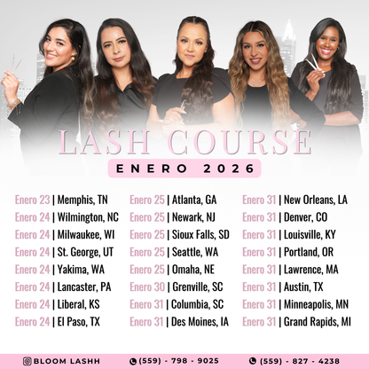 CURSO PRESENCIAL: EXTENSIONES DE PESTANAS CLASICO